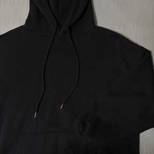 black hoodie
